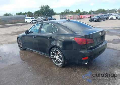 2007 Lexus Is 350 из США, поврежденный, VIN JTHBE262875013153